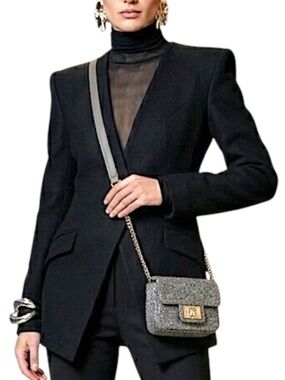 NWT Juicy Couture Y2K style metallic mesh chain strap crossbody mini evening bag